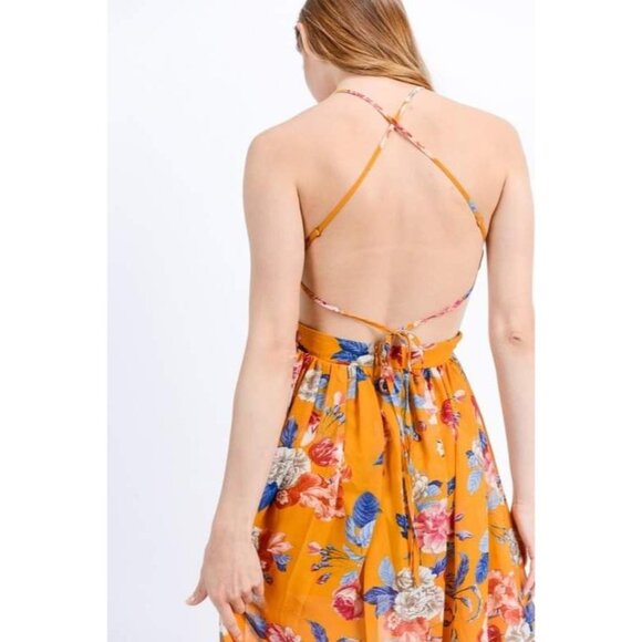 MAXI DRESS // FLORAL // LOVE TREE - Picture 3 of 4